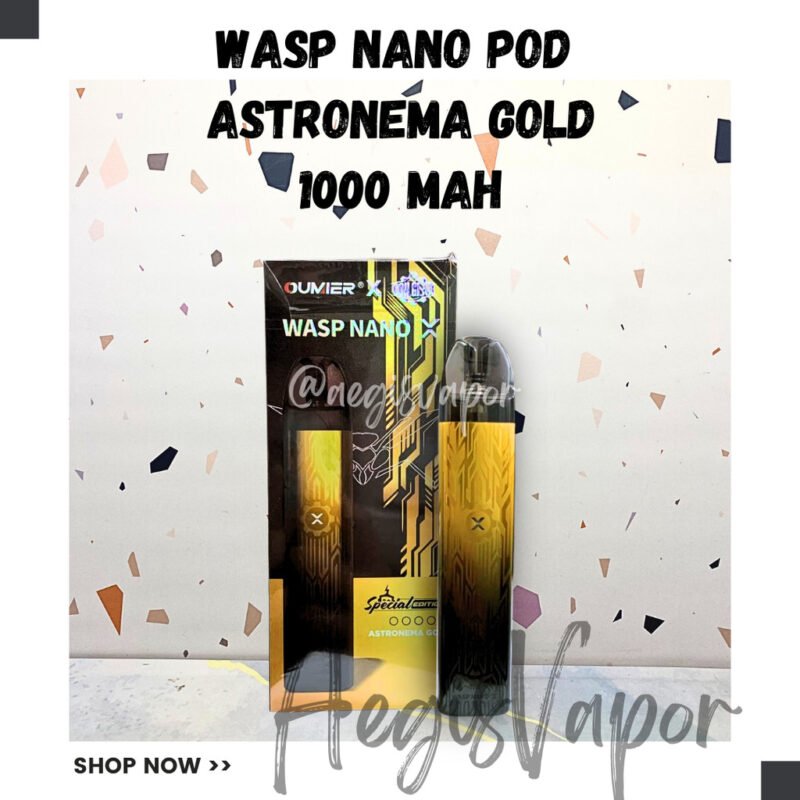 Wasp Nano X Pod Astronema Gold Kit 1000Mah