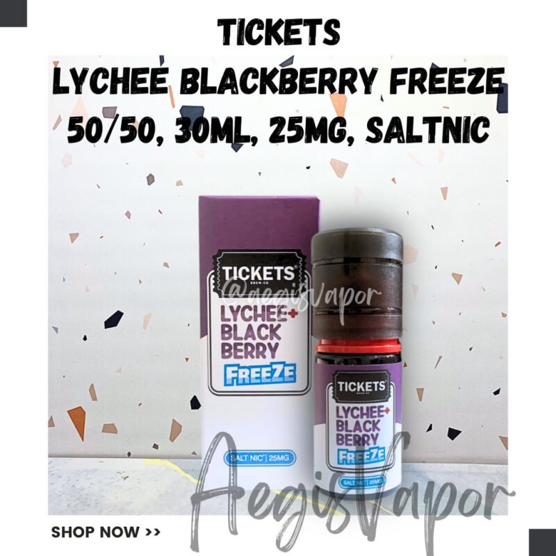 Tickets Freeze Series 30ml 25mg Saltnic