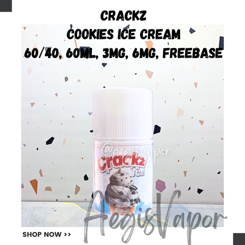 Crackz Ice Cookies And Cream V7 60ml