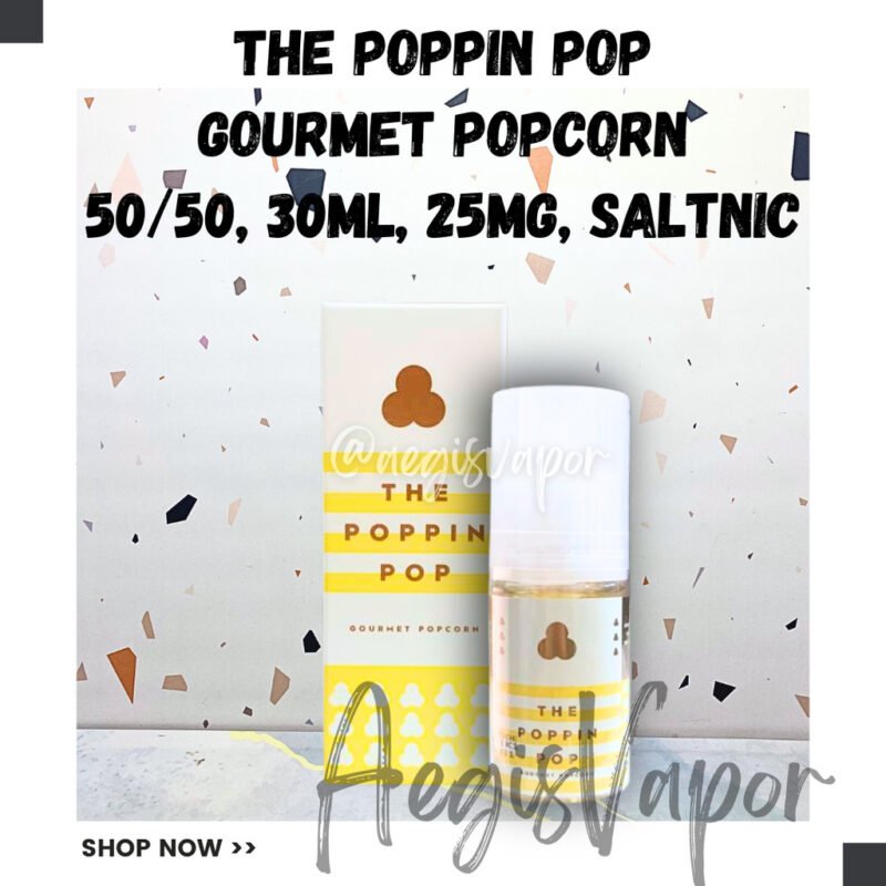 Popp In Pop Gourmet Popcorn 30ml 25mg Saltnic