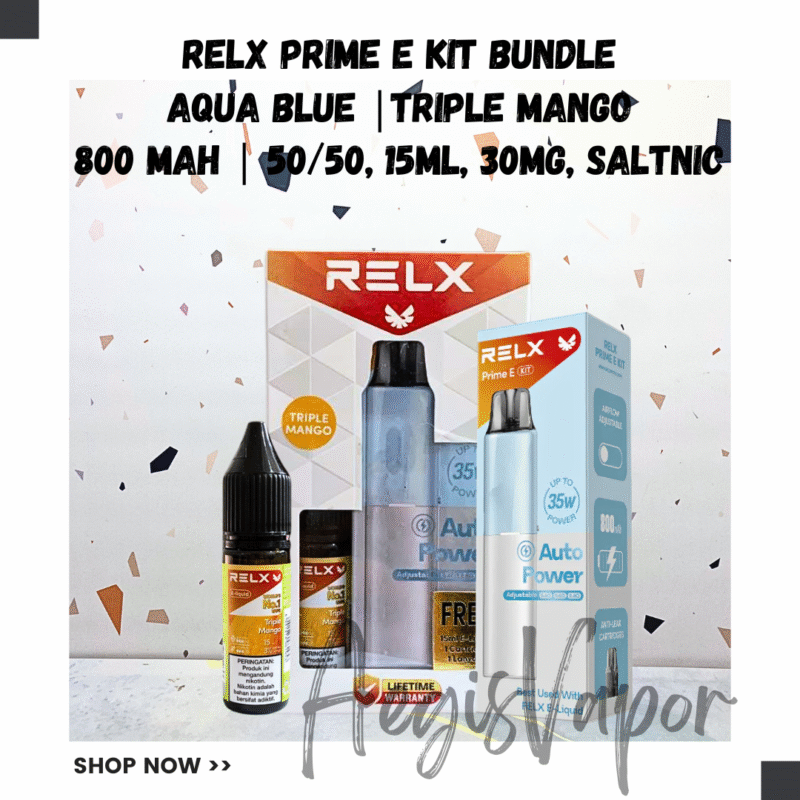 Relx Prime SE Pod 800Mah Bundling