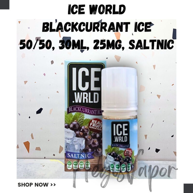 Ice Wrld Ice World 30ml 25mg Saltnic