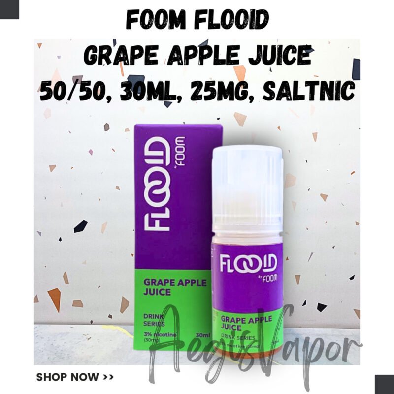 Foom Grape Apple Juice 30ml 30mg Saltnic