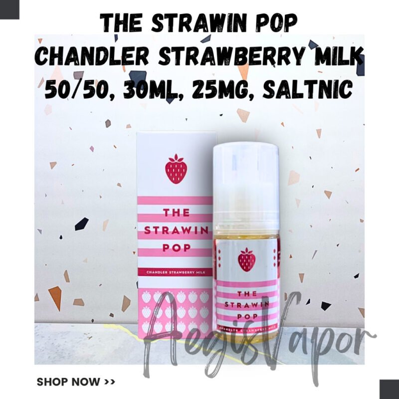 Straw In Pop Saltnic 30ml 25mg