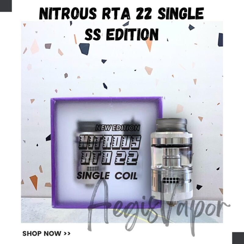 Nitrous RTA 22MM Single SS