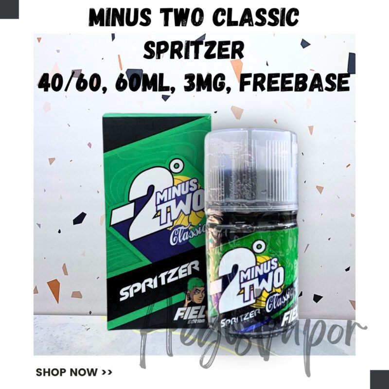 Minus Two Classic Spritzer 60ml Freebase
