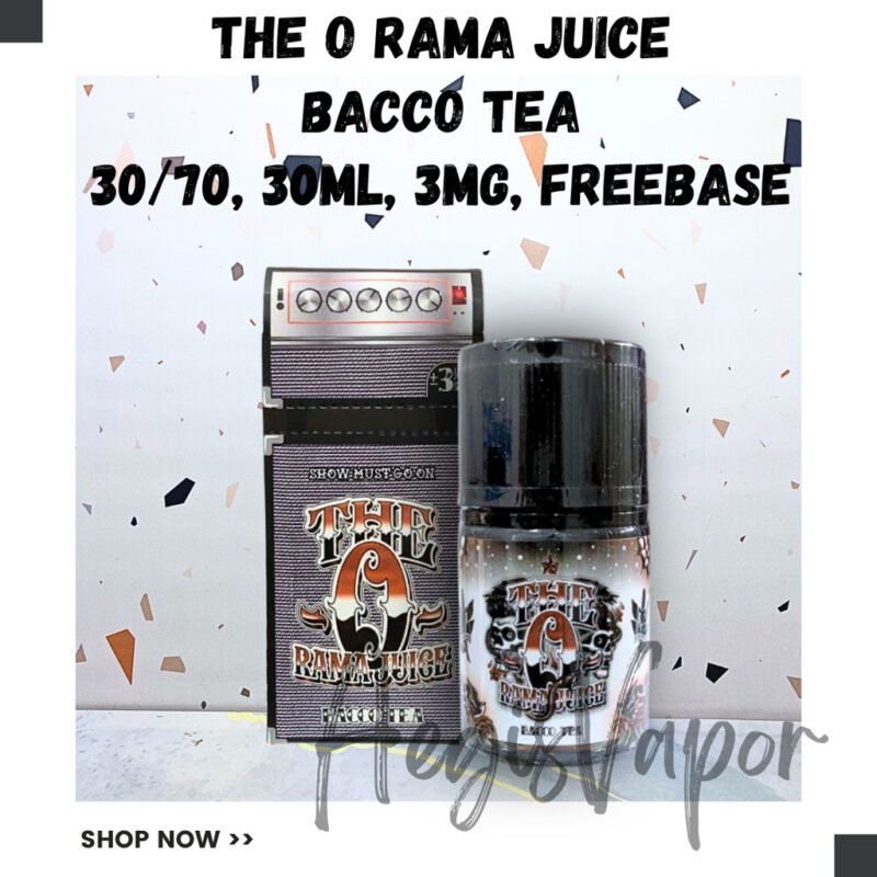 The O Rama Baco Tea 60ml Freebase