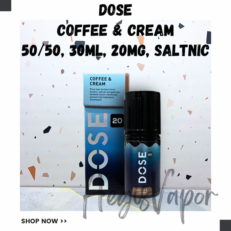 Dose 20 Twenty 30ml 20mg Saltnic