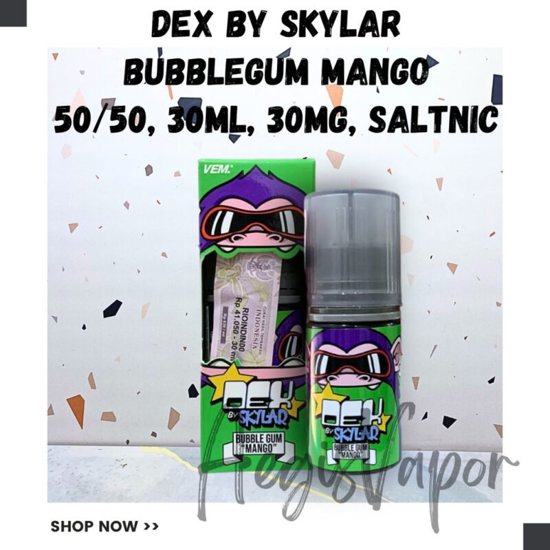 Dex By Skylar Bubblegum 30ml 30mg Saltnic