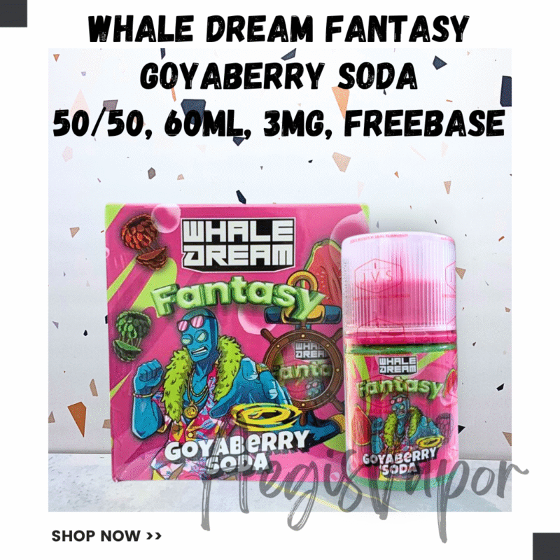 Whale Dream Fantasy Goya Berry 60ml Freebase
