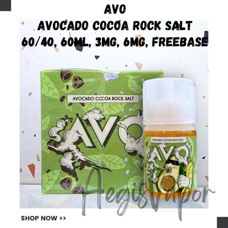AVO Avocado Cocoa Rock 60ml Freebase