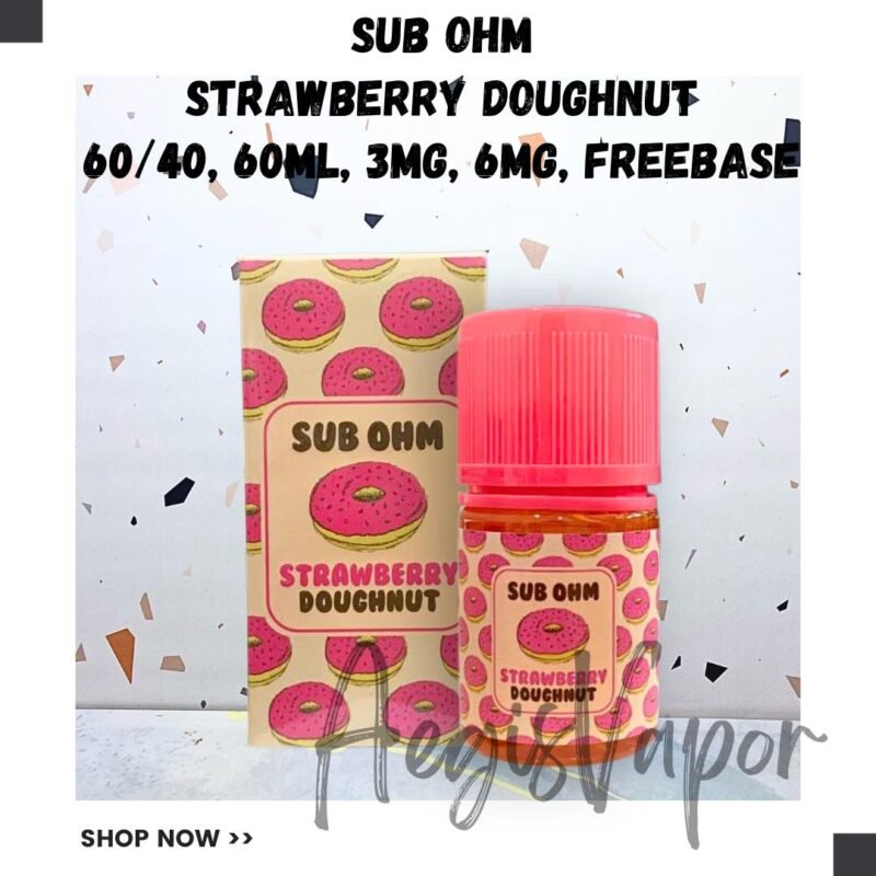 Hero57 Subohm Strawberry Doughnut 60ml Freebase