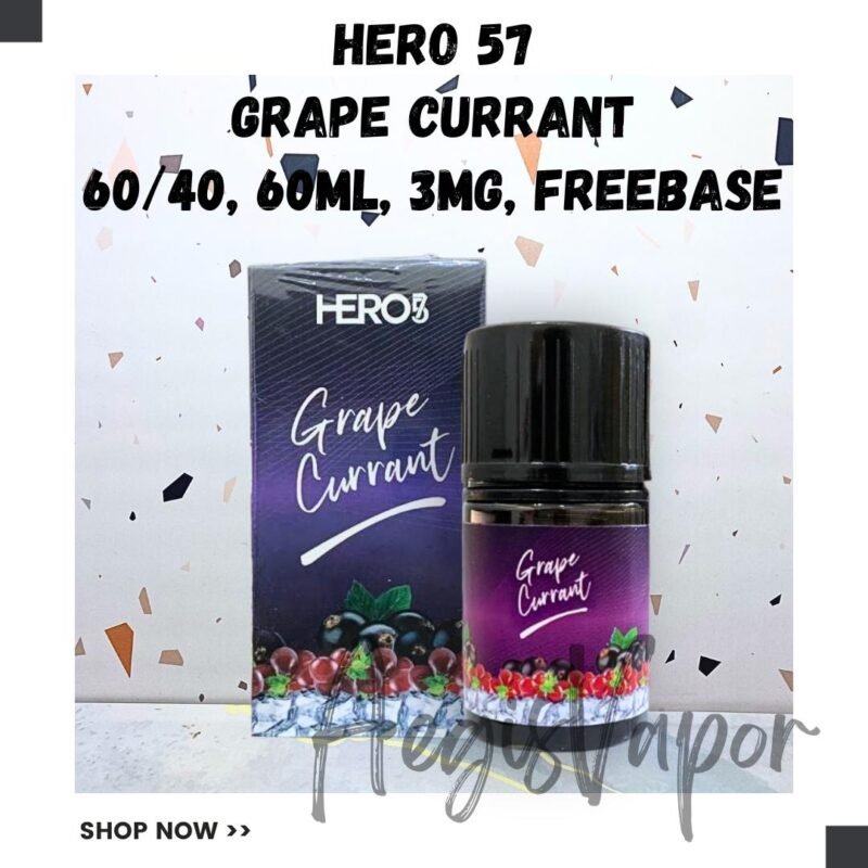 Hero57 Grape Currant 60ml Freebase
