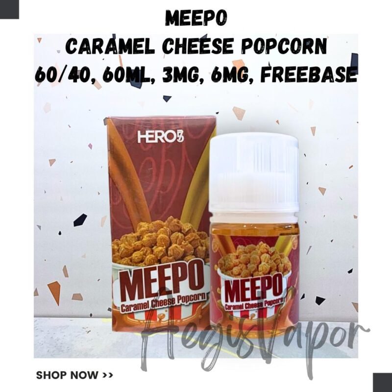 Hero57 Meepo Caramel Popcorn 60ml Freebase