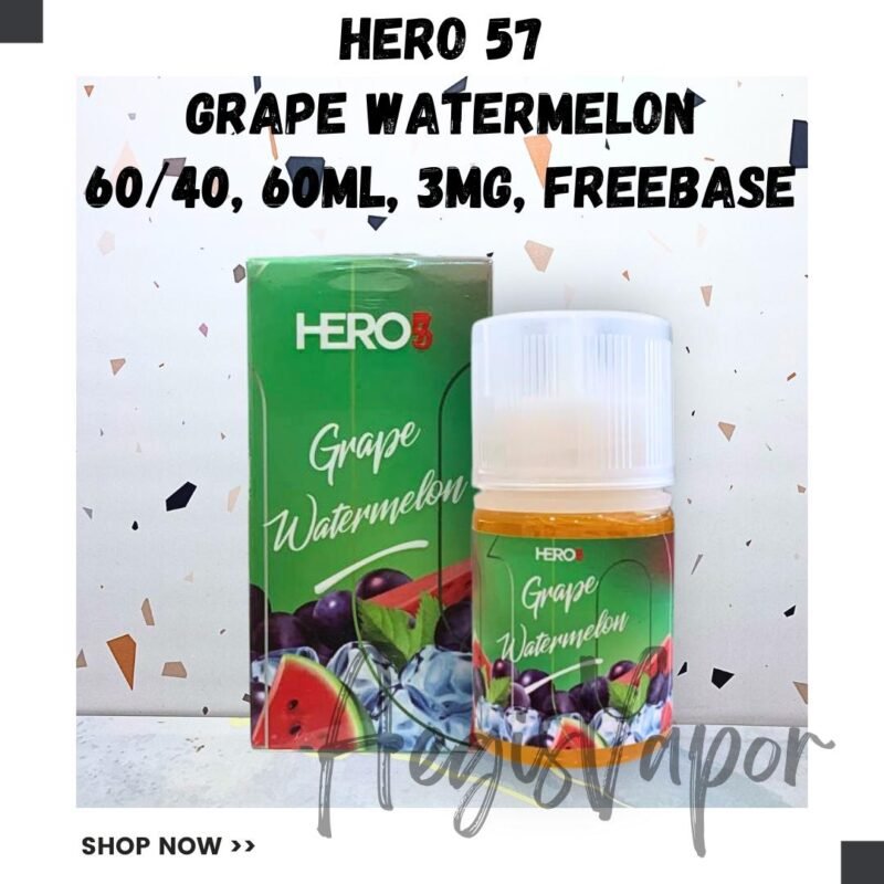 Hero57 Grape Watermelon 60ml Freebase