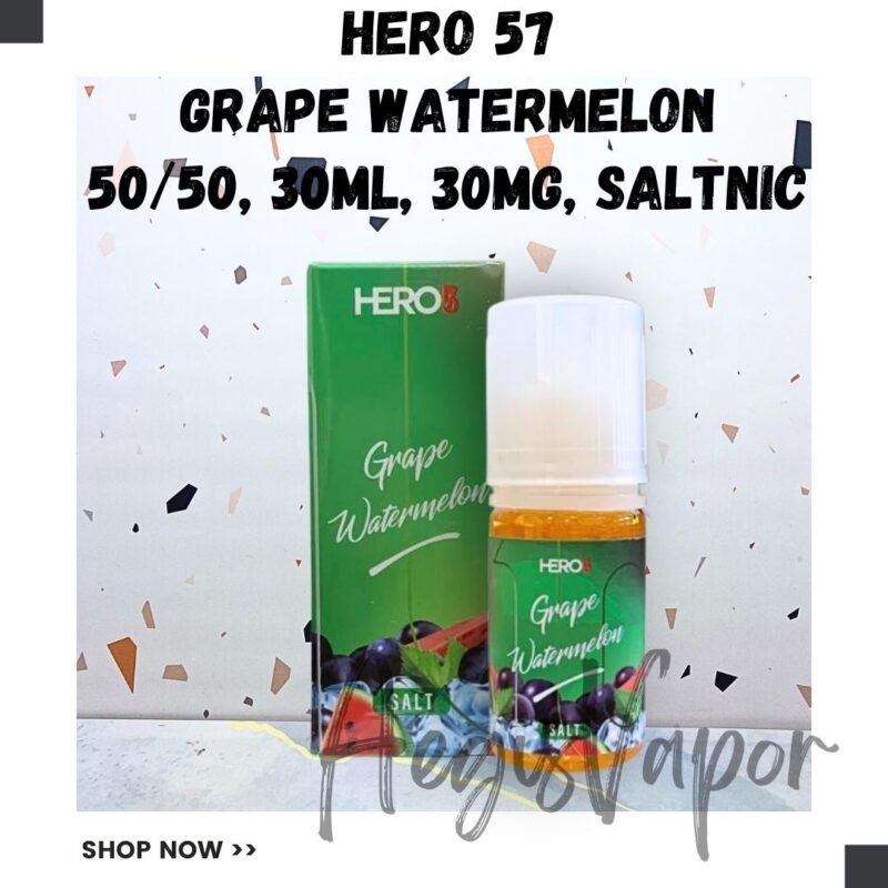 Hero57 Grape Watermelon 30ml Saltnic