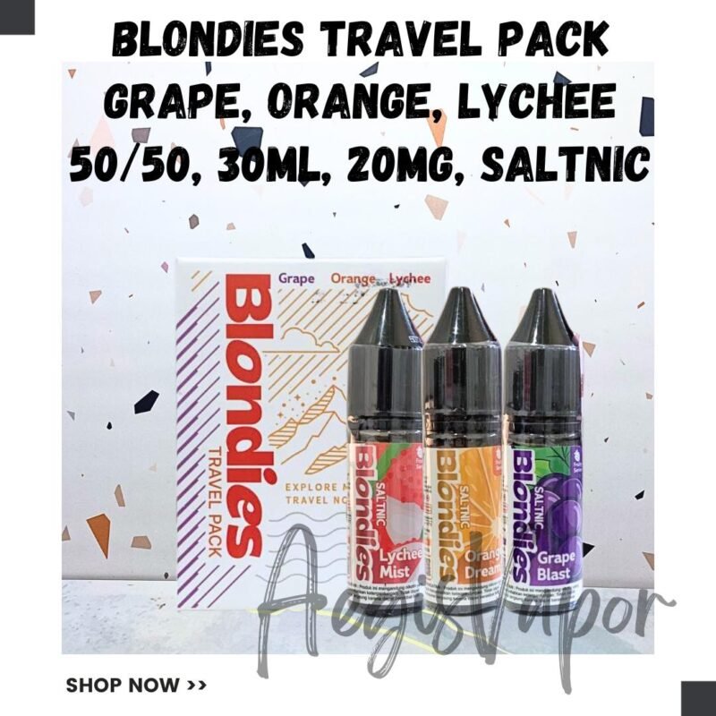 Blondies Travel Pack 3x15ml 20mg Saltnic
