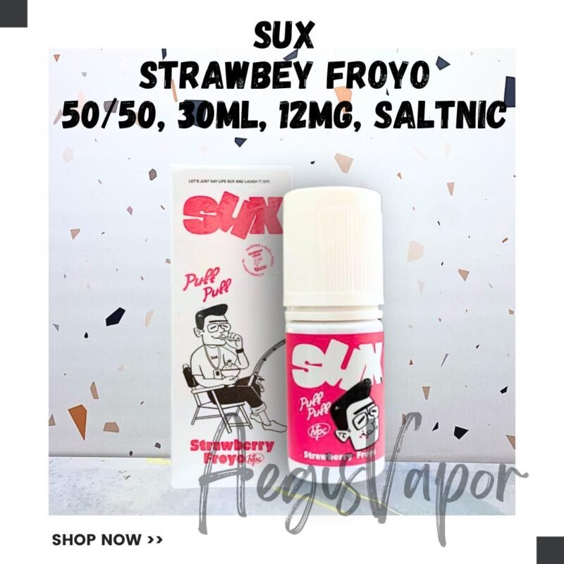 Sux Strawberry Froyo 30ml 12mg HTPC