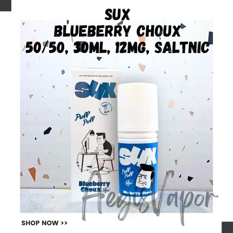 Sux Blueberry Choux 30ml 12mg Saltnic