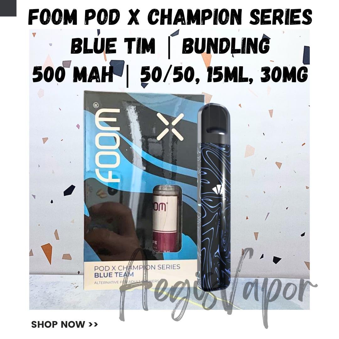 Foom X Pod Champion Gaming Blue Tim 500Mah