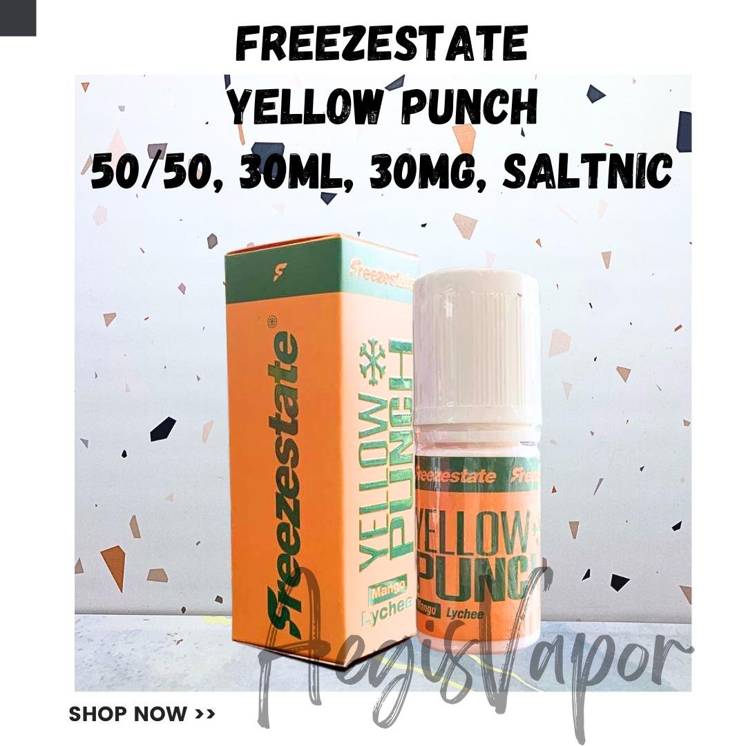 Freezestate Yellow Punch 30ml 30mg Saltnic