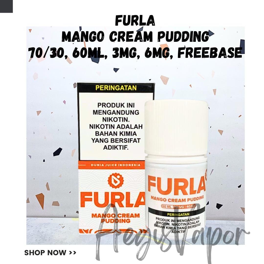 Furla Mango Cream Pudding 60ml Freebase