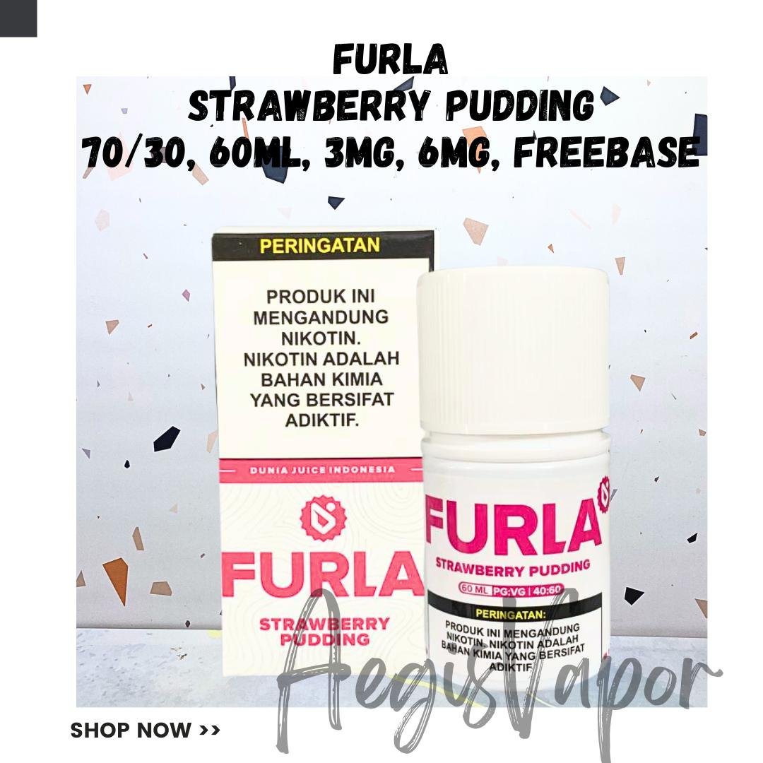 Furla Strawberry Pudding 60ml Freebase