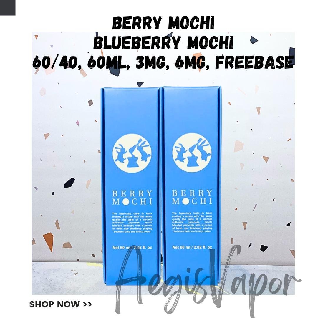 Berry Mochi Blueberry Mochi 60ml Freebase