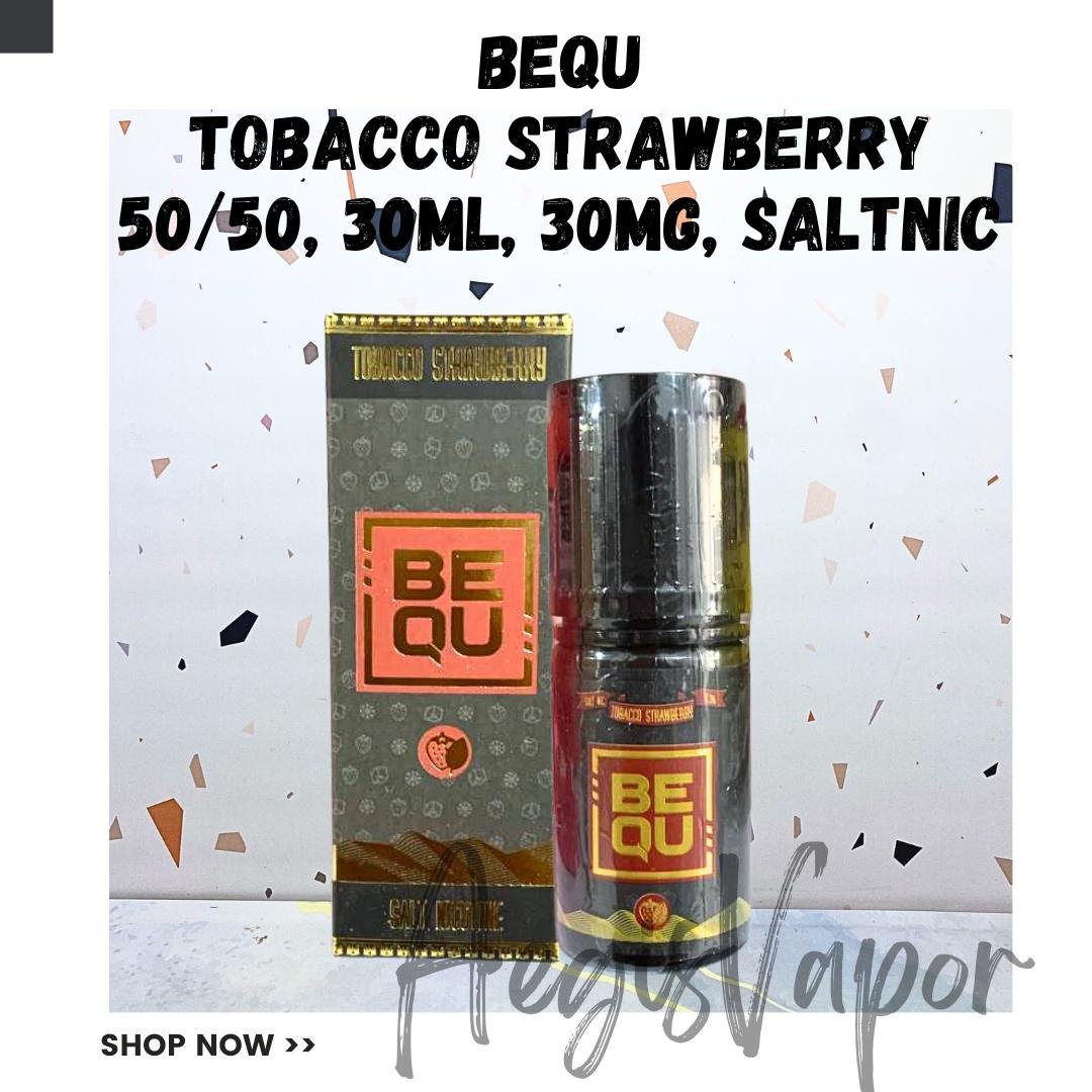 Bequ Tobbaco Strawberry 30ml 30mg Saltnic