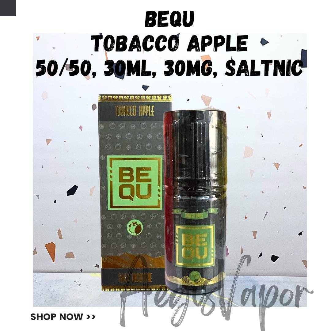 Bequ Tobbaco Apple 30ml 30mg Saltnic