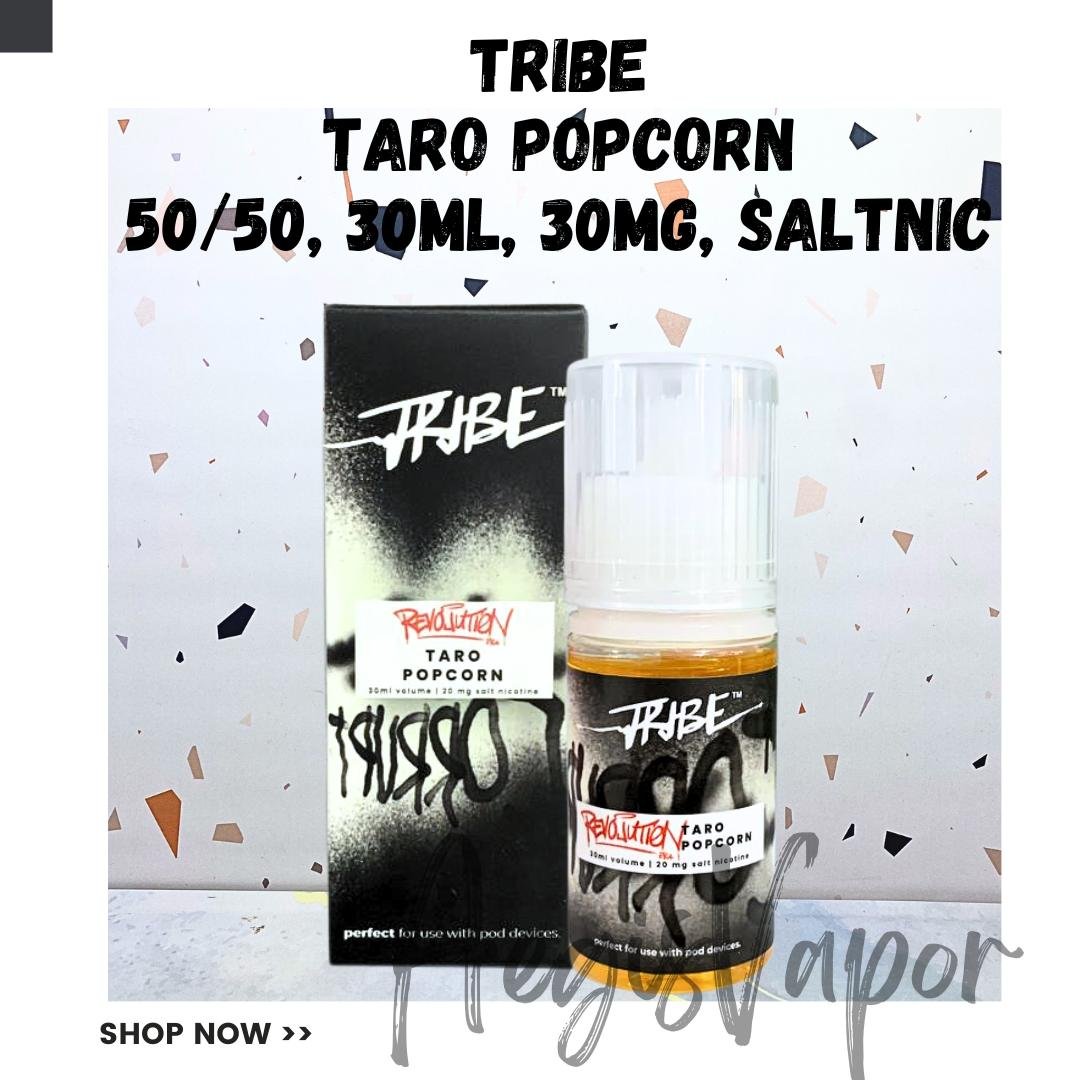 Tribe X Ferry Irwandi Taro Popcorn 30ml 30mg Saltnic