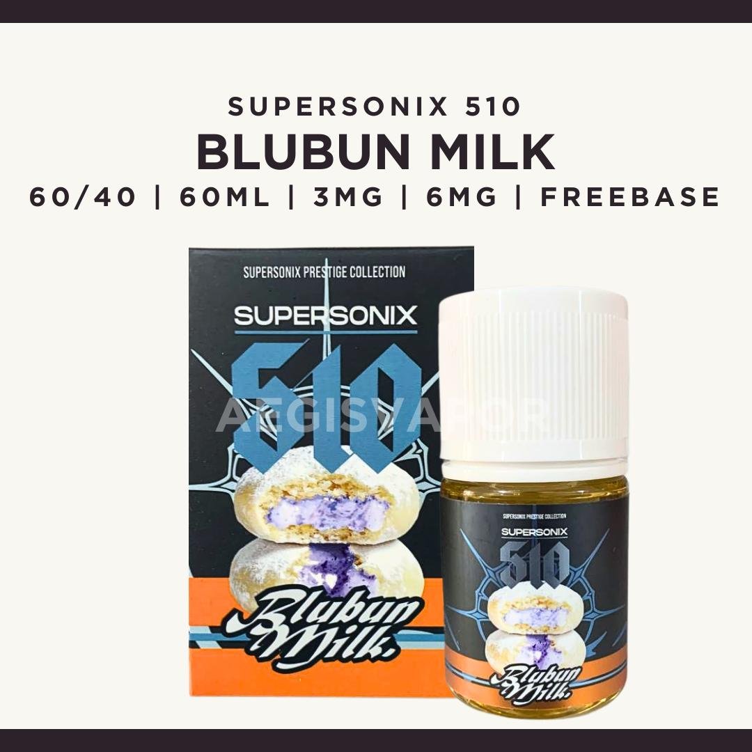 Supersonix 510 Blubun Milk 60ml Freebase