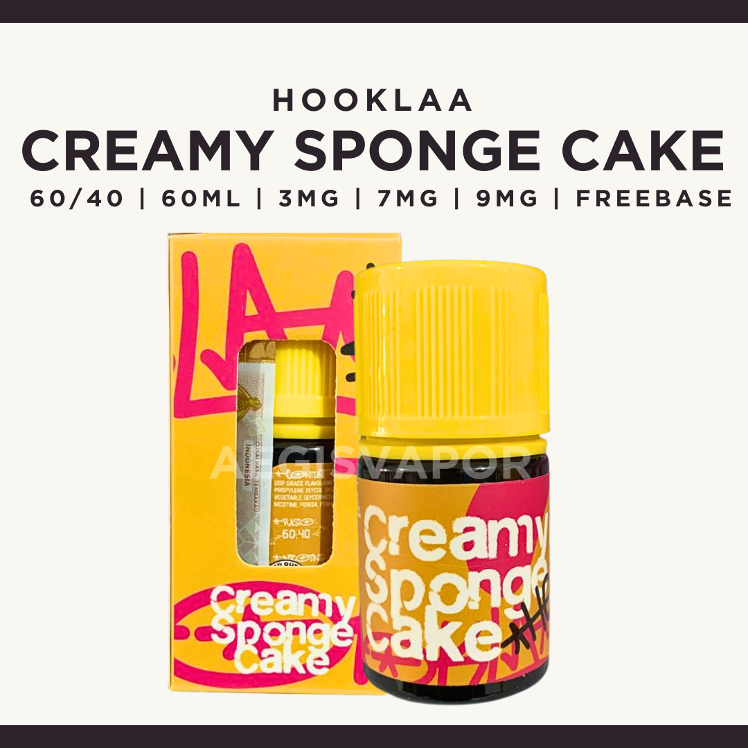 Hookla Sponge Cake 60ml Freebase