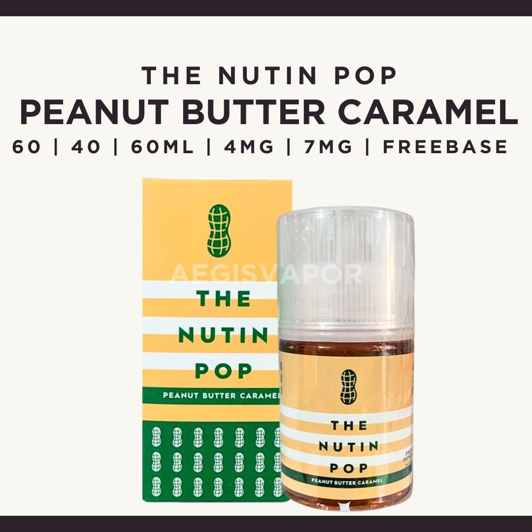 The Nutin Pop Peanut Butter Caramel 60ml Freebase