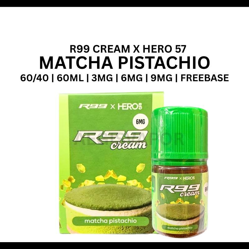 R99 Matcha Pistachio 60ml Freebase