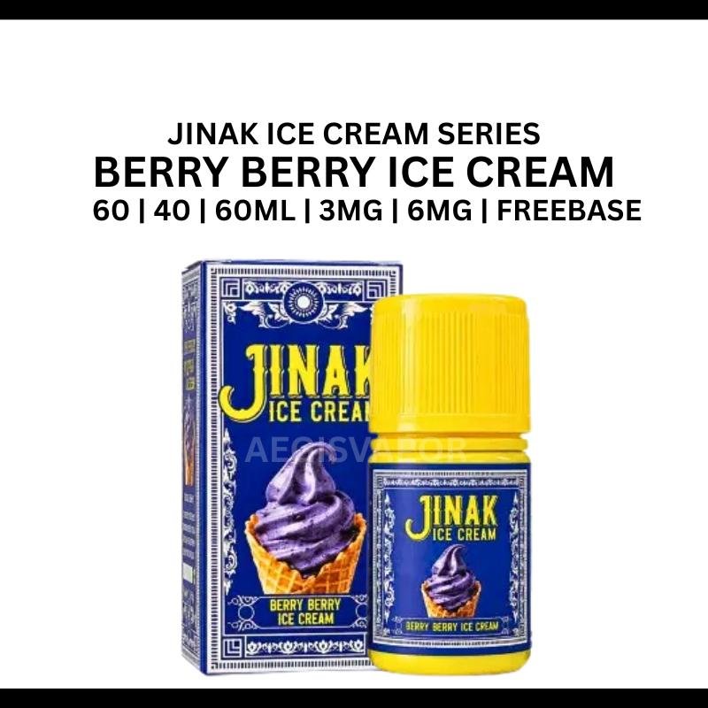 Jinak Berry Berry Ice Cream 60ml Freebase