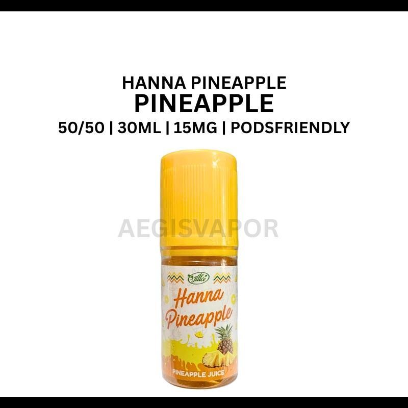 Hanna Pineapple 30ml 15mg Pod Friendly