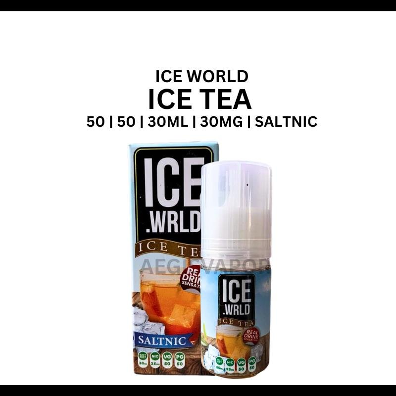 Ice Wrld Ice Tea 30ml 30mg Saltnic