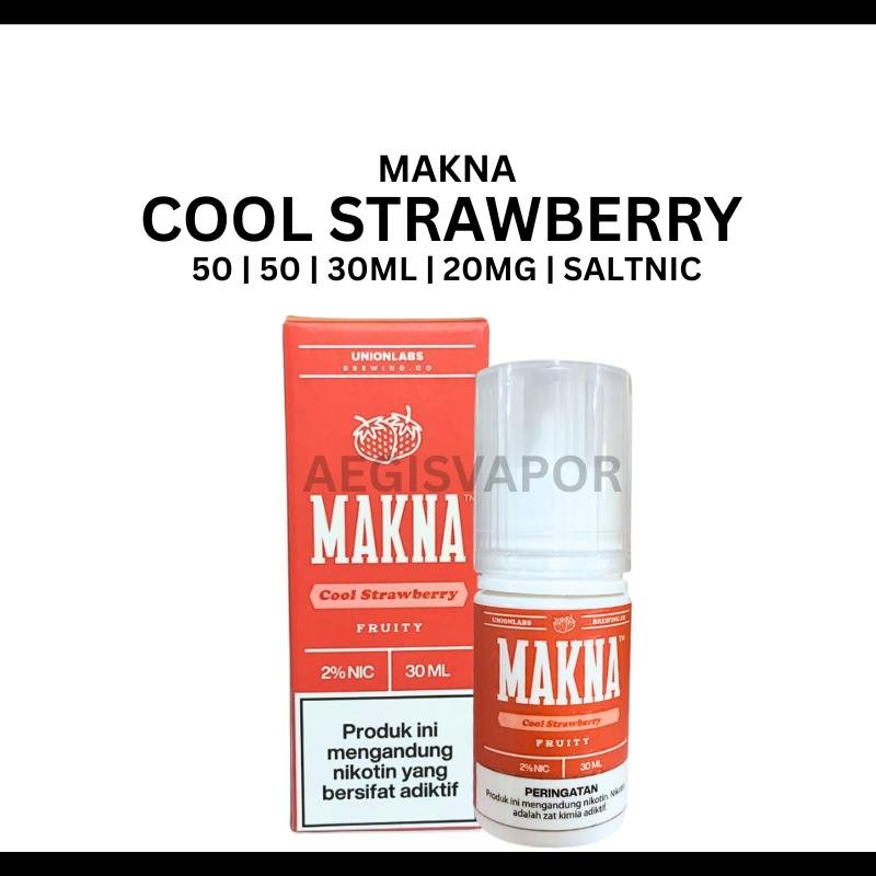 Makna Fruity Cool Strawberry 30ml 20mg Saltnic