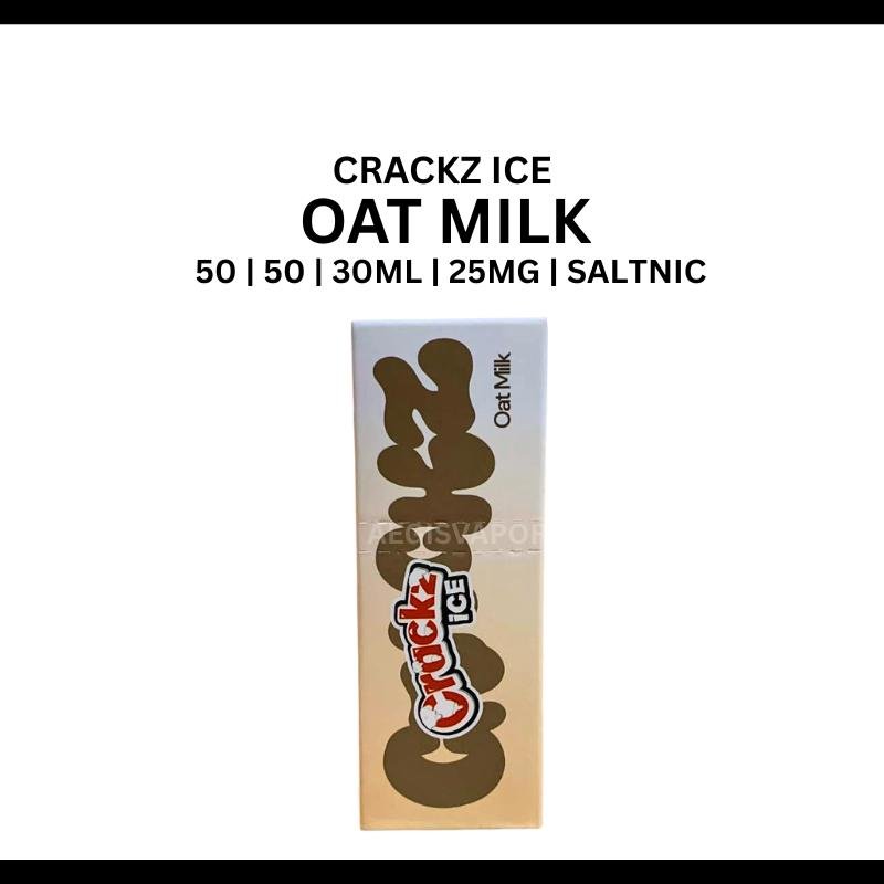 Crackz Ice Beverage Series Oat Milk 30ml 25mg Saltnic