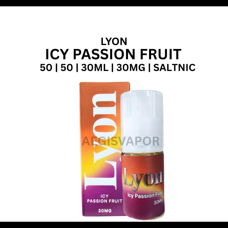 Lyon Icy Passion Fruit 30ml 30mg Saltnic