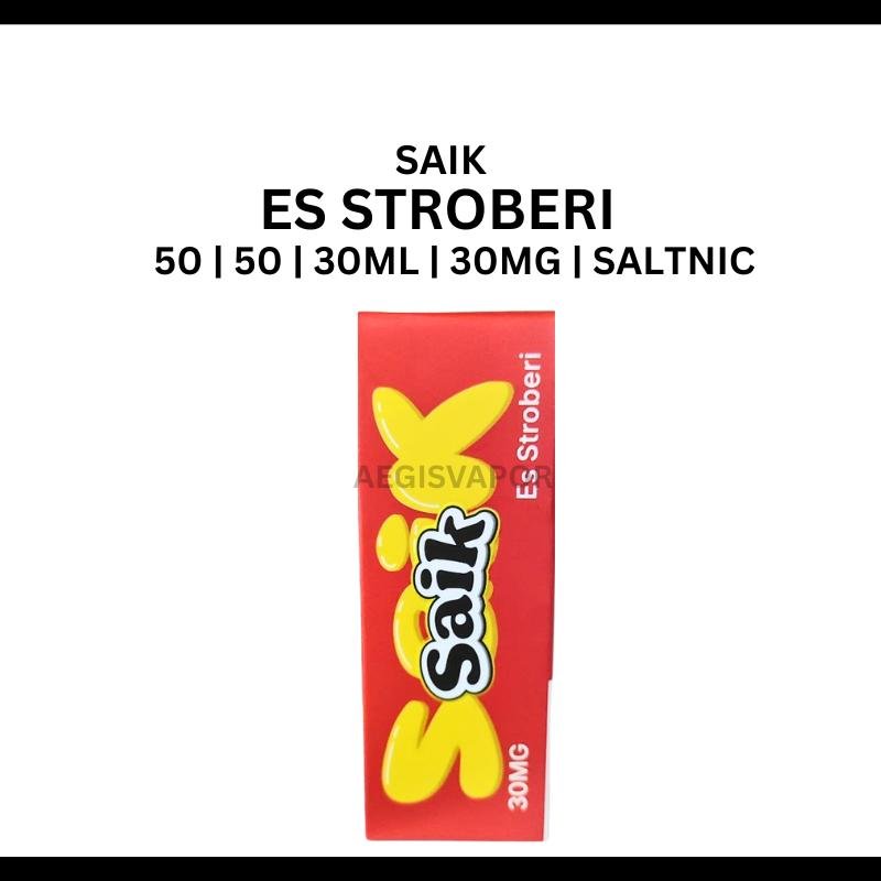 Saik Es Stroberi 30ml 30mg Saltnic