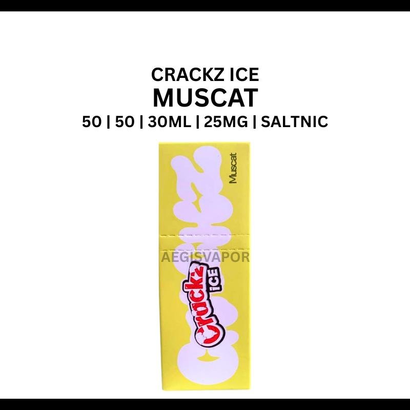 Crackz Ice Muscat 30ml 25mg Saltnic