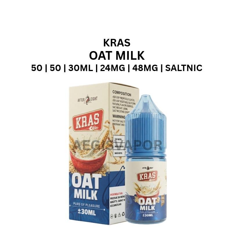 Kras Oat Milk 24mg 48mg Saltnic
